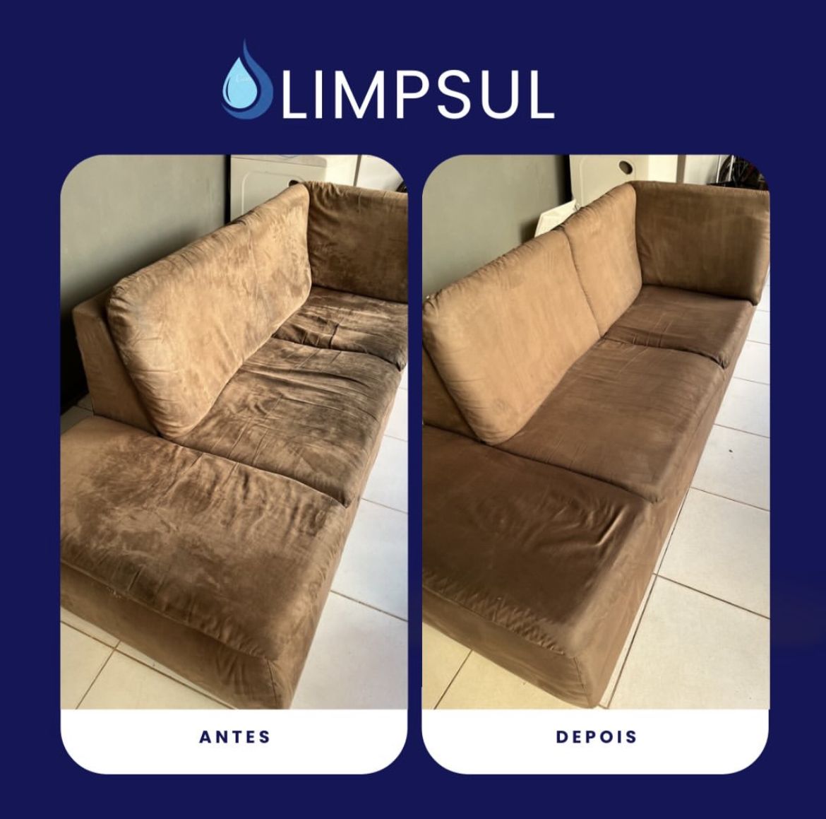 Resultado de higienização de colchão